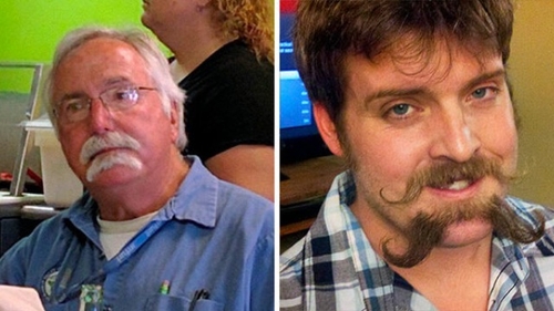 Une nouvelle tendance bizarre voit le jour : les doubles moustaches